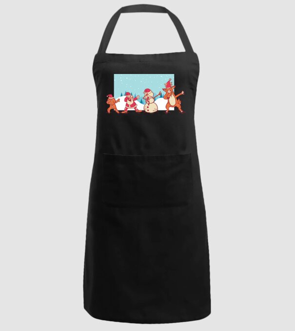 Crăciun DAB model negru pe tricou