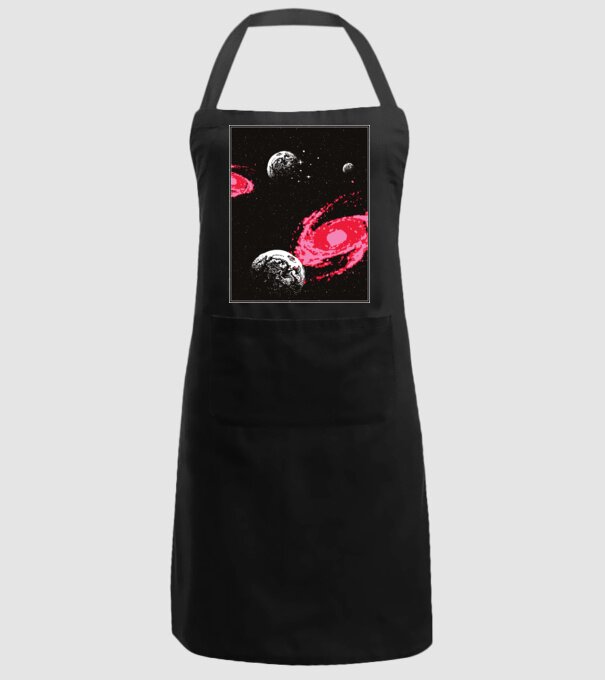 Cosmos Spațiu model negru pe tricou