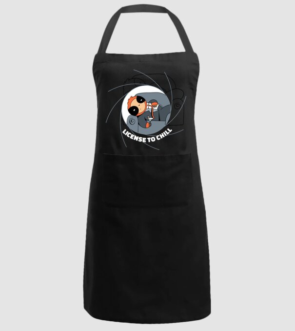 Leneș Bond 007 model negru pe tricou