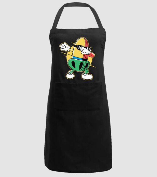 Ghindă DAB cărți de joc maghiare model negru pe tricou