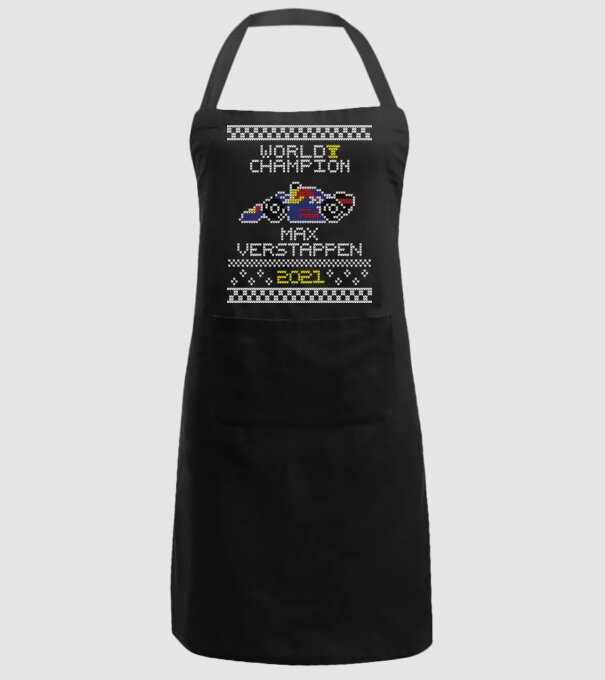 Max Verstappen campion mondial Formula 1 model negru pe tricou
