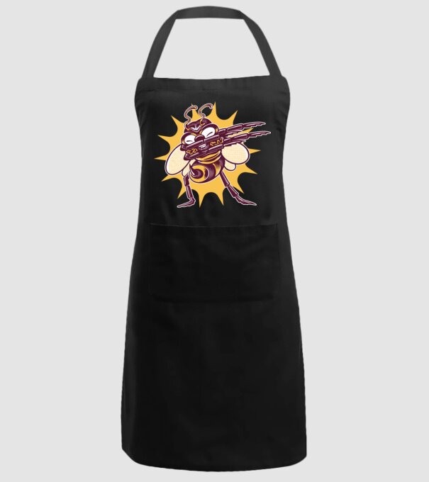 Albină DAB model negru pe tricou