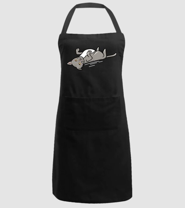 Pisică Cool model negru pe tricou