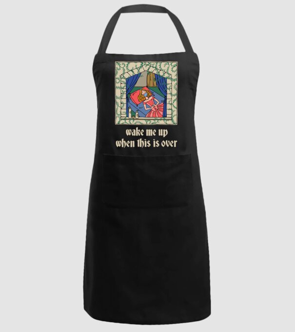 Prințesă de basm cu mască model negru pe tricou