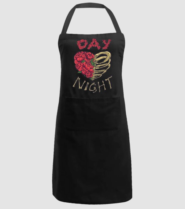 Zi vs. noapte model negru pe tricou