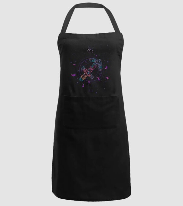 Saggitarius Zodiac model negru pe tricou