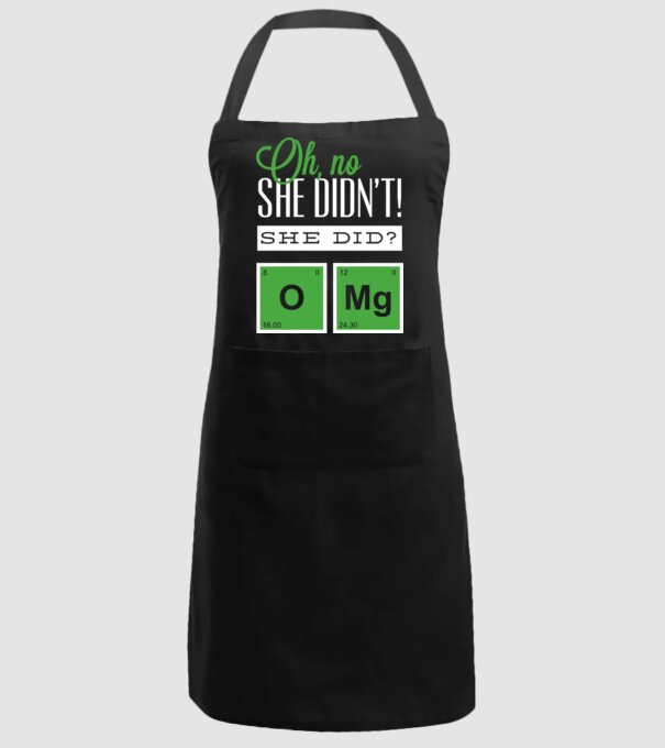 'Oh no she didn''t did she' model negru pe tricou