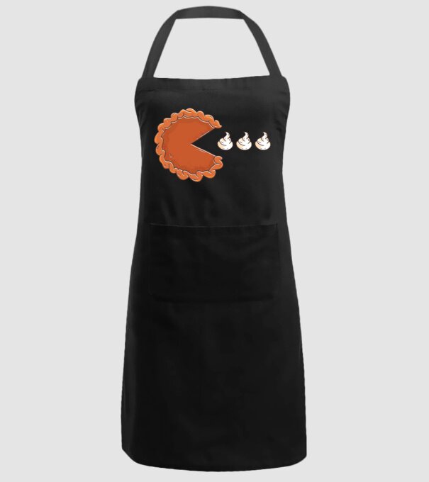 Pacman Cookie model negru pe tricou