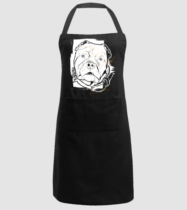 Cap Pitbull model negru pe tricou