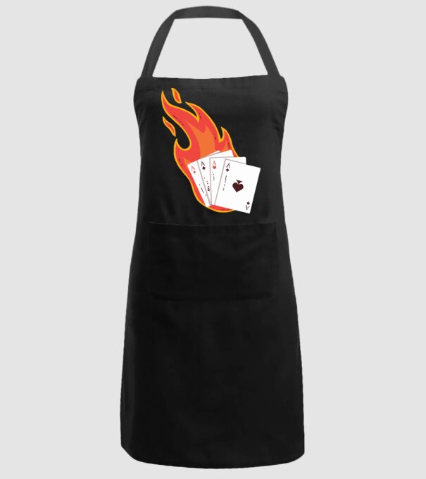 Poker model negru pe tricou