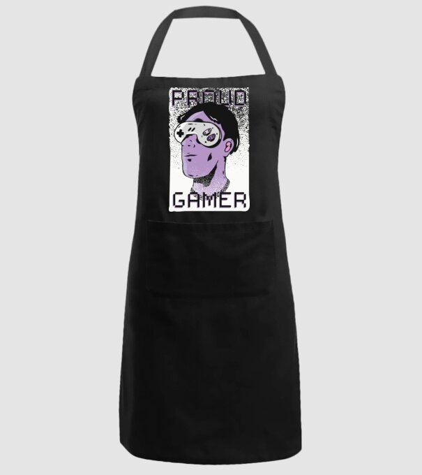 Ochelarii VR Proud Gamer model negru pe tricou