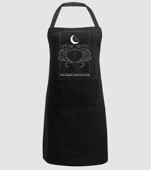 The Cancer Constellation model negru pe tricou