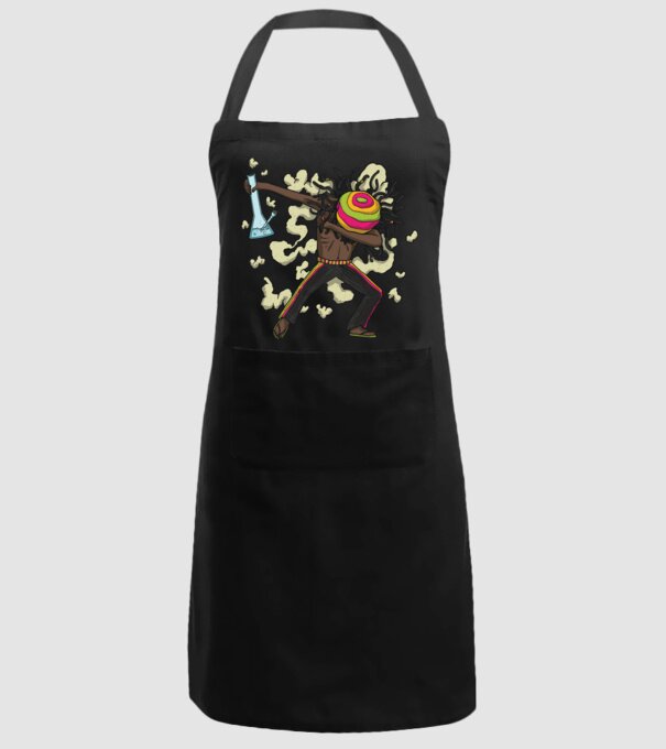 Dreadlock DAB model negru pe tricou