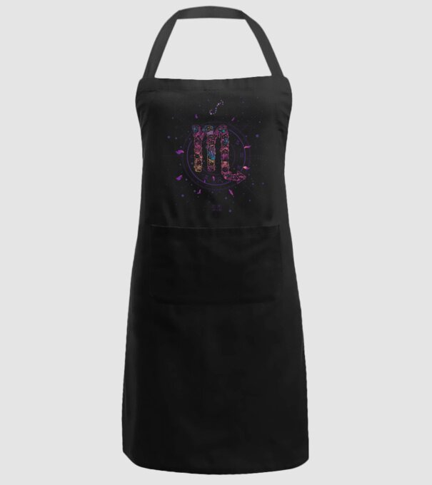 Scorpio Zodiac model negru pe tricou