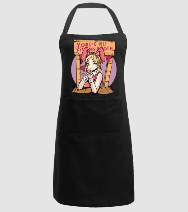 Anime îndrăgostit model negru pe tricou