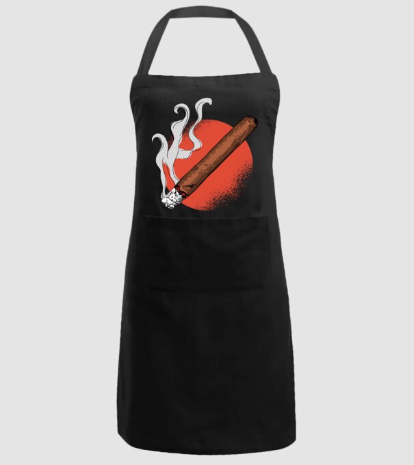 Trabuc model negru pe tricou