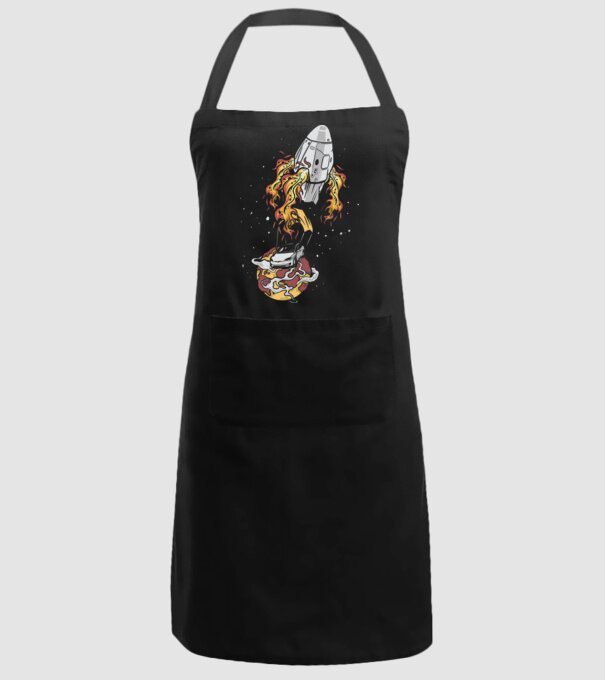 Tesla în spațiu model negru pe tricou