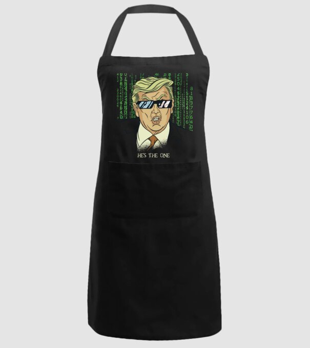 Trump Mátrix model negru pe tricou