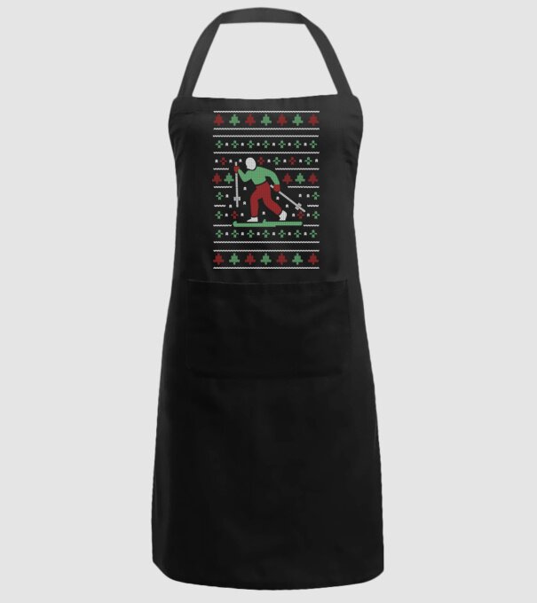 Schi fond Pulover urât model negru pe tricou