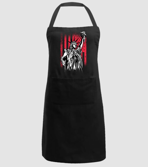 SUA Statuia Libertății model negru pe tricou