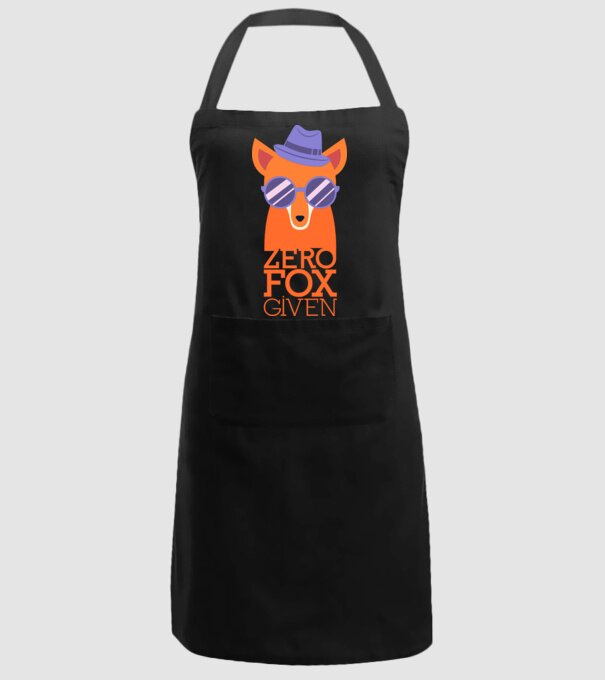 Zero Fox Given model negru pe tricou