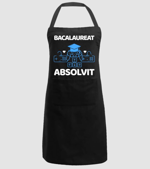 Bacalaureat absolvit model negru pe tricou