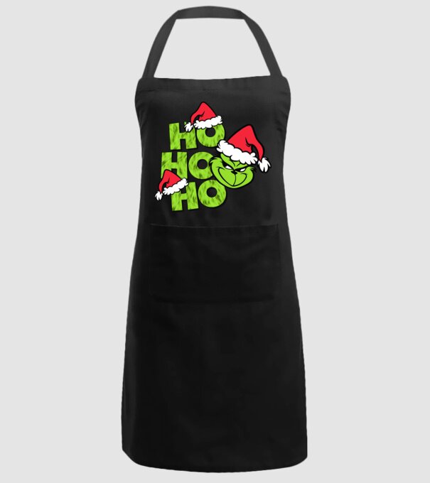 Ho Ho Ho - Grinch model negru pe tricou