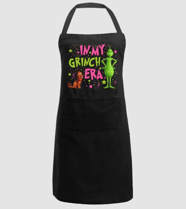 In my Grinch era model negru pe tricou