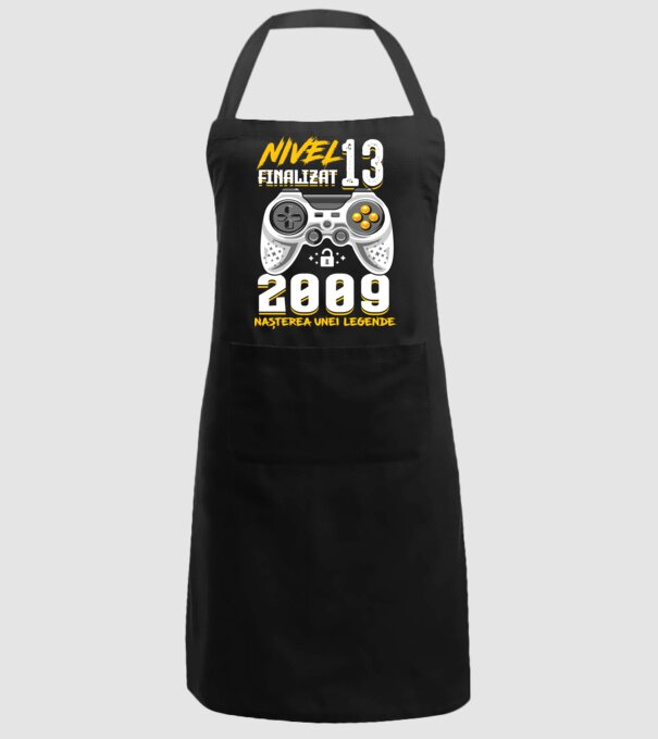 Nivel 13 finalizat. 2009 nașterea unei legende model negru pe tricou