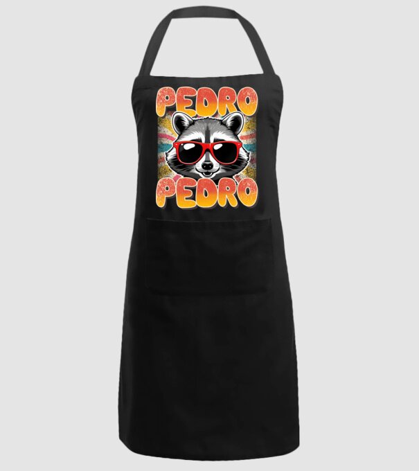 Pedro Pedro groovy retro model negru pe tricou