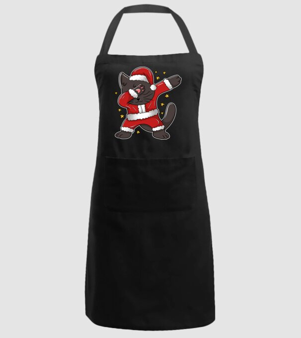 Pisică Dab model negru pe tricou