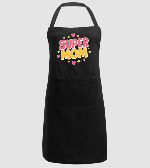 Super Mom Negru model negru pe tricou