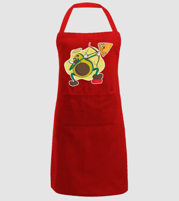 Dragoste de Avocado model roșu pe tricou