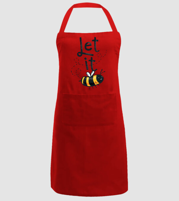 Let it bee - Apicultor model roșu pe tricou