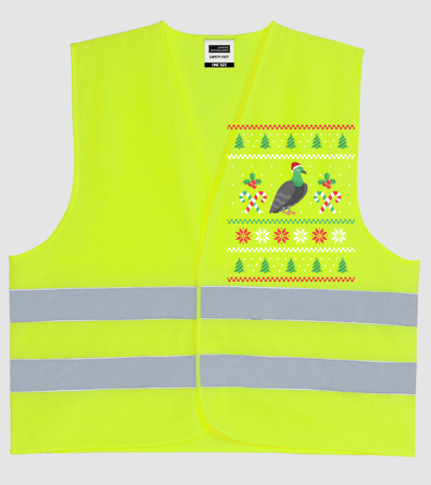 tricou cu Porumbel pulovăr urât model galben neon pe tricou