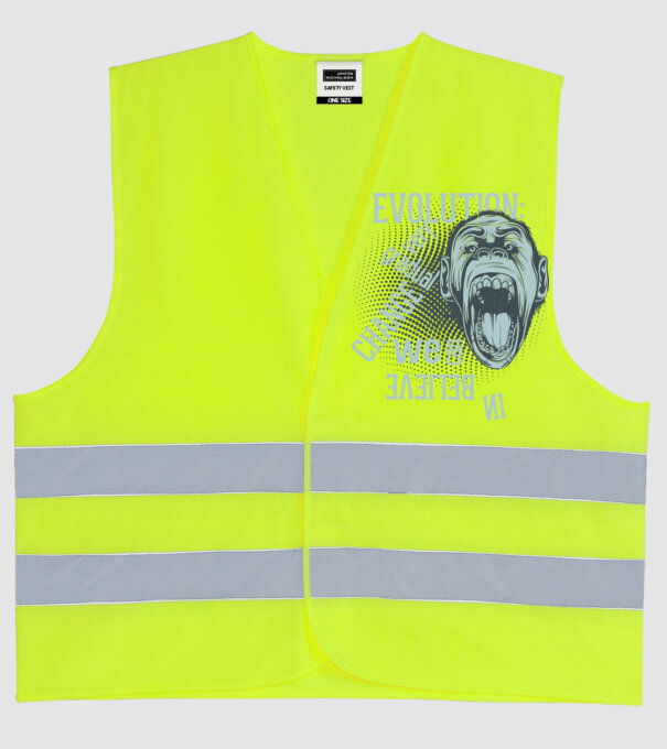 Evolution - Very gradual change model galben neon pe tricou