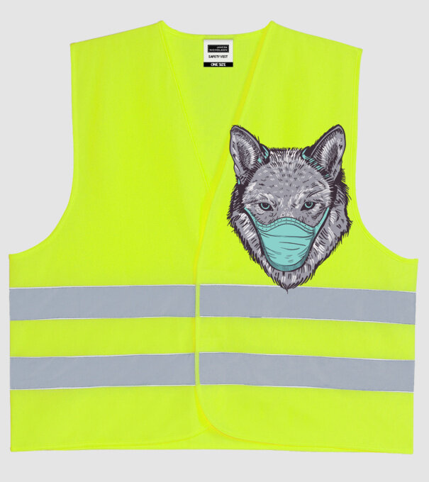 model galben neon pe tricou