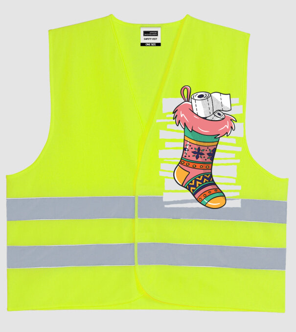 Christmas Gift 2020 model galben neon pe tricou