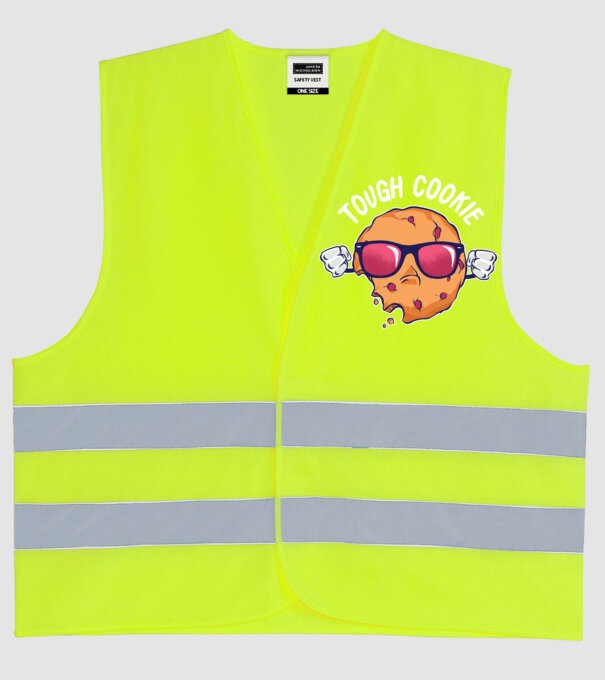 Tricou antrenament prăjitură tare model galben neon pe tricou