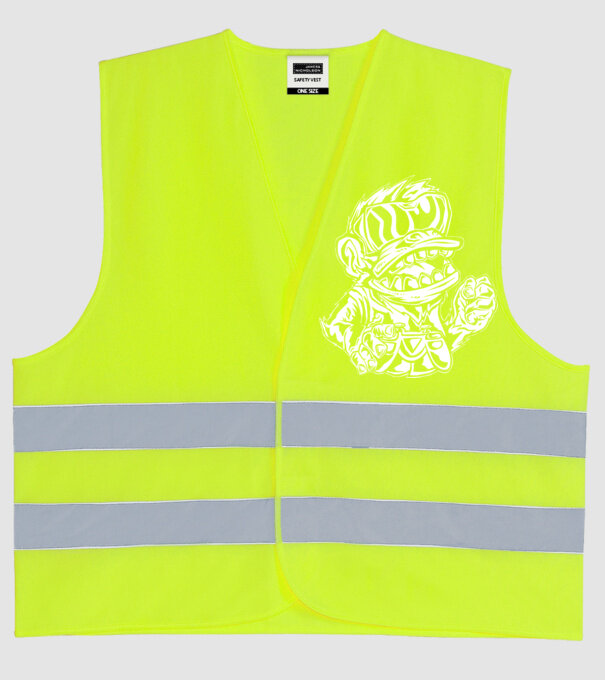 Maimuța Gamer furioasă model galben neon pe tricou
