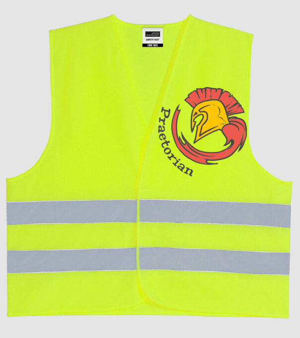 Praetorian model galben neon pe tricou