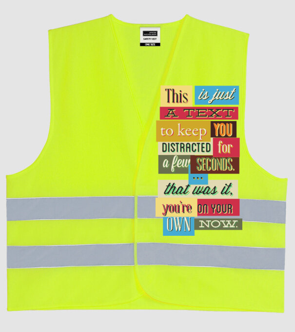 This is just a text to keep you distracted model galben neon pe tricou