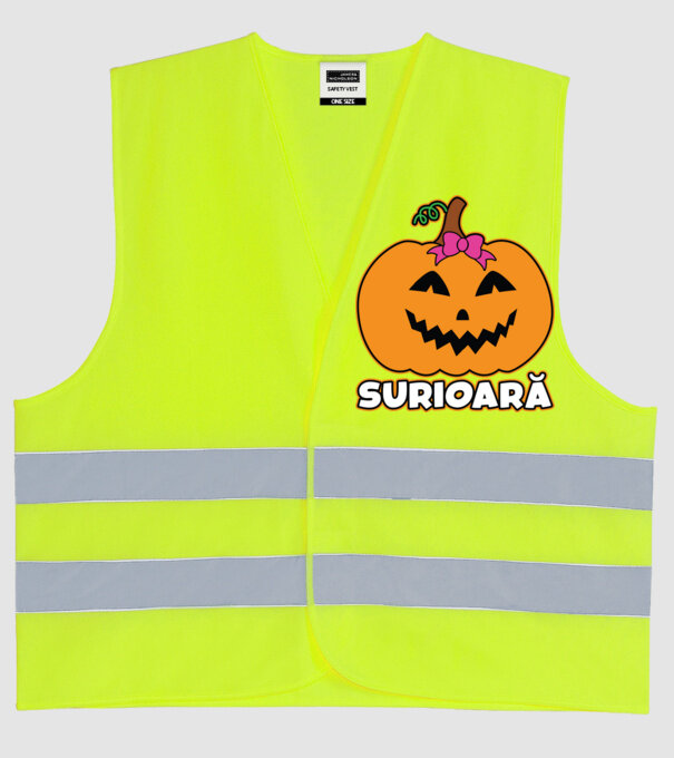 surioară model galben neon pe tricou