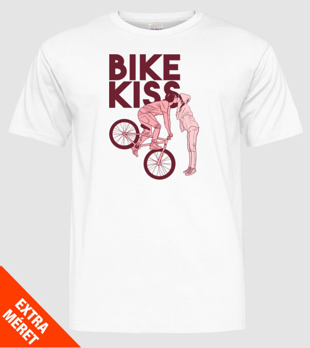 Pupici cu bicicletă model alb pe tricou