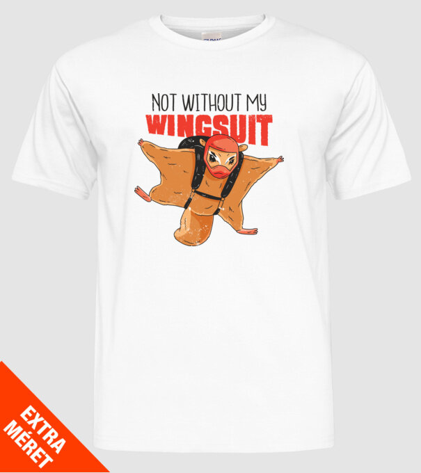 Veveriță cu parașută tricou amuzant model alb pe tricou
