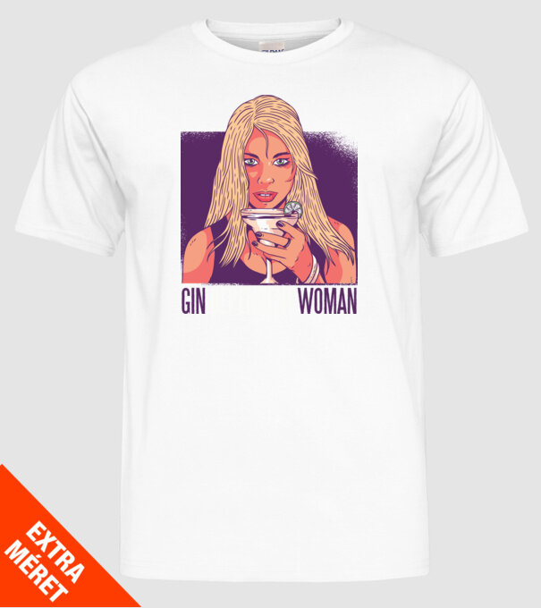 Gindependent Woman model alb pe tricou