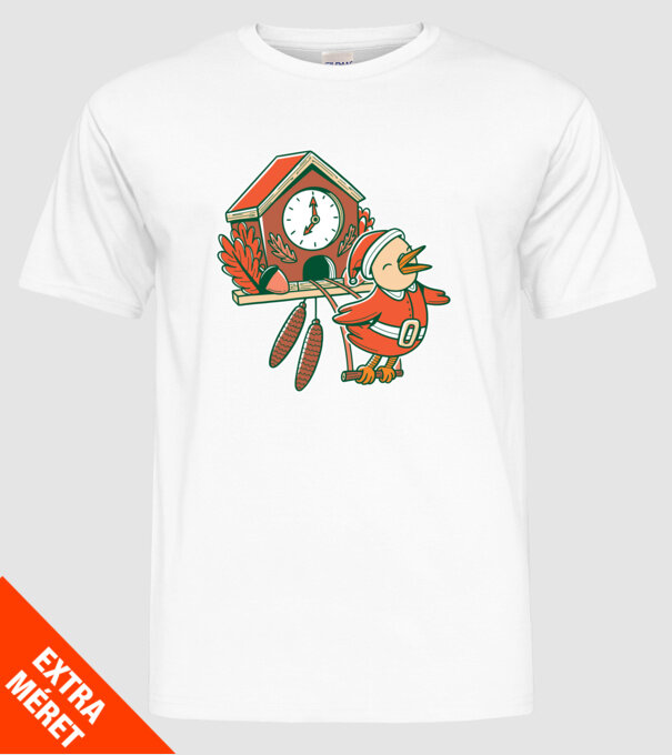 Cuc de Crăciun model alb pe tricou