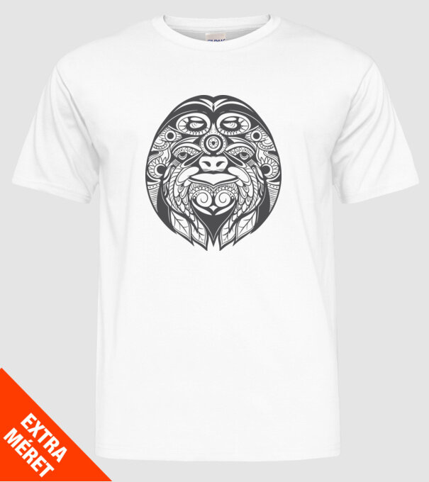 Motiv Leneș model alb pe tricou