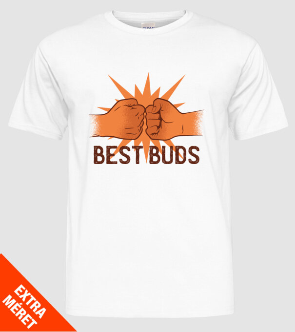 Cei mai buni prieteni model alb pe tricou