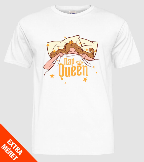 Regina somnului model alb pe tricou